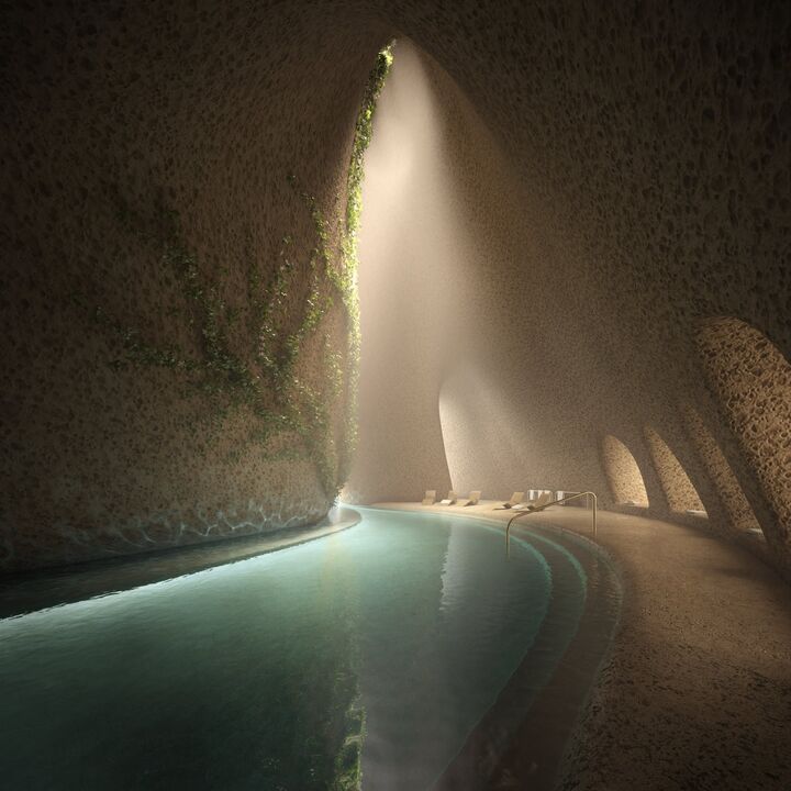 Dune · subterranean spa